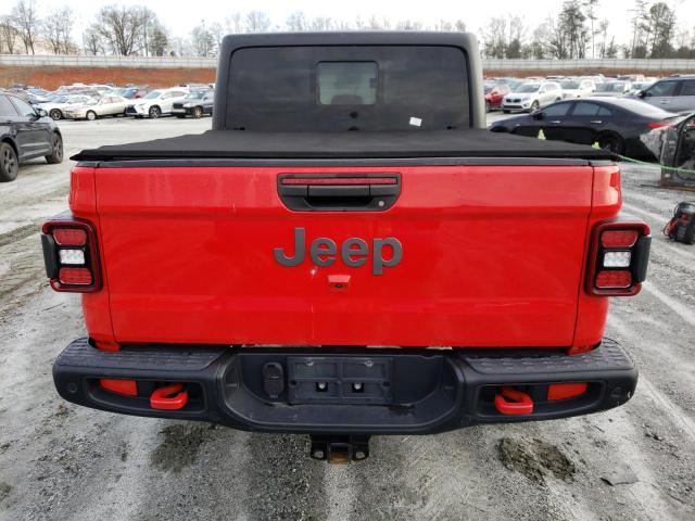 1C6JJTBG5LL105138 - 2020 JEEP GLADIATOR RUBICON RED photo 6