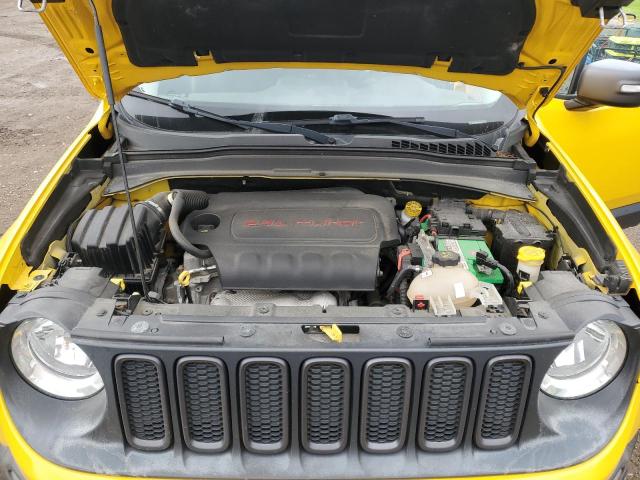 ZACCJBCB6HPE55928 - 2017 JEEP RENEGADE TRAILHAWK ყვითელი ფოტო 12