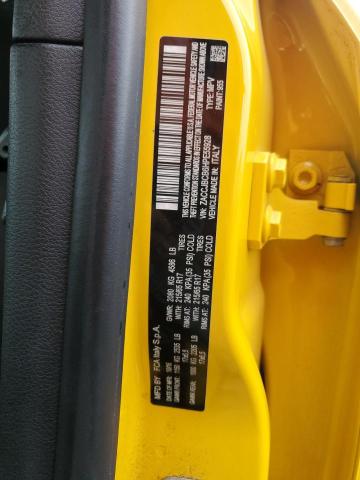 ZACCJBCB6HPE55928 - 2017 JEEP RENEGADE TRAILHAWK ყვითელი ფოტო 13