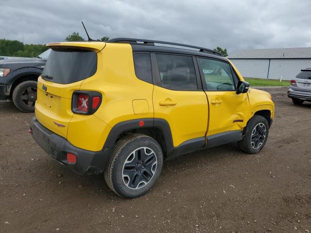 ZACCJBCB6HPE55928 - 2017 JEEP RENEGADE TRAILHAWK ყვითელი ფოტო 3