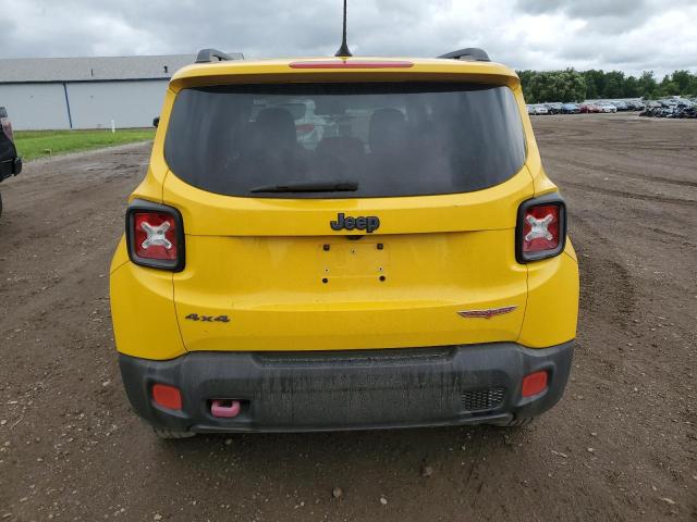 ZACCJBCB6HPE55928 - 2017 JEEP RENEGADE TRAILHAWK ყვითელი ფოტო 6