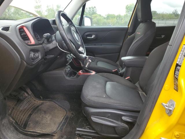 ZACCJBCB6HPE55928 - 2017 JEEP RENEGADE TRAILHAWK ყვითელი ფოტო 7