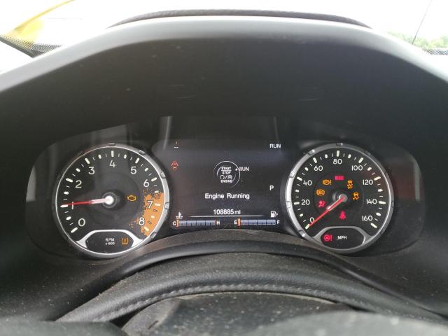 ZACCJBCB6HPE55928 - 2017 JEEP RENEGADE TRAILHAWK ყვითელი ფოტო 9