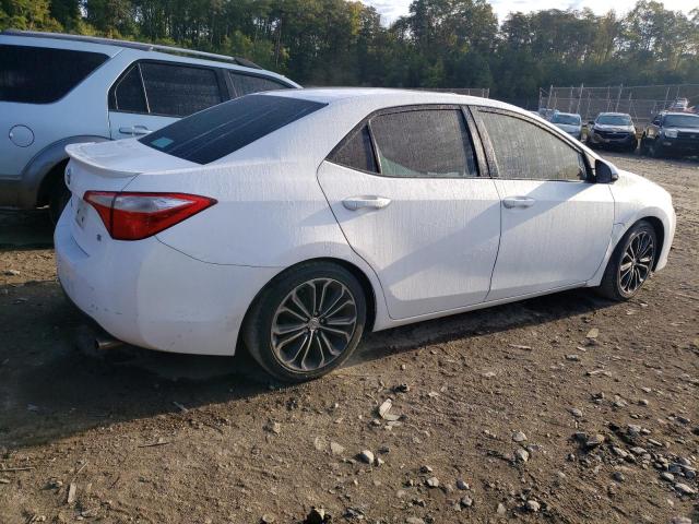 2T1BURHE8FC349522 - 2015 TOYOTA COROLLA L WHITE photo 3