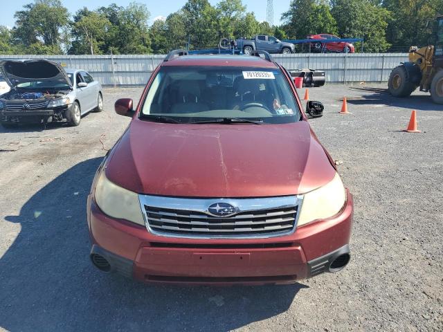 JF2SH6CC7AH905866 - 2010 SUBARU FORESTER 2.5X PREMIUM 勃艮第红 照片 5