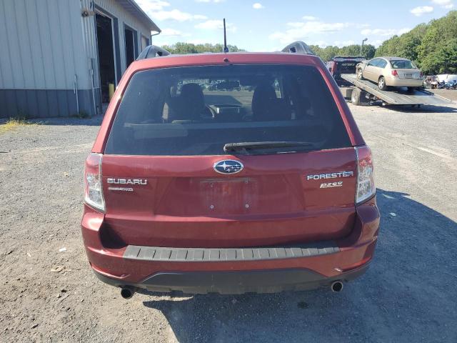 JF2SH6CC7AH905866 - 2010 SUBARU FORESTER 2.5X PREMIUM 勃艮第红 照片 6
