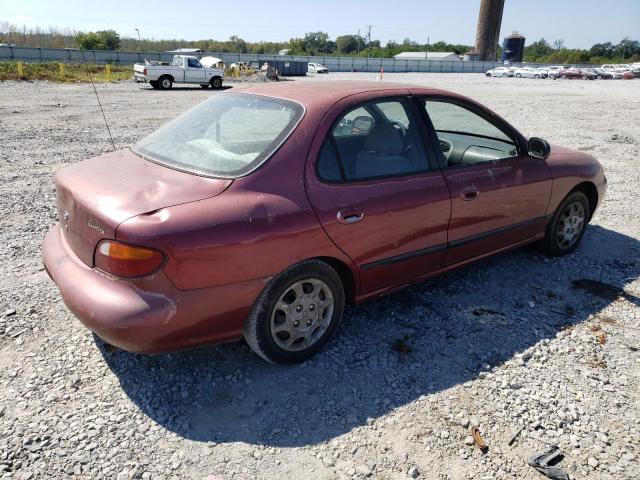 KMHJF24M1WU692584 - 1998 HYUNDAI ELANTRA MAROON photo 3