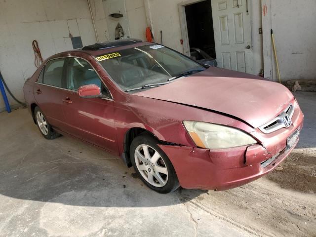 1HGCM66535A067279 - 2005 HONDA ACCORD EX MAROON photo 4