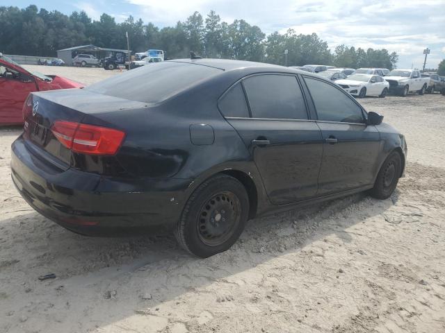 3VW2K7AJ1FM316142 - 2015 VOLKSWAGEN JETTA BASE BLACK photo 3