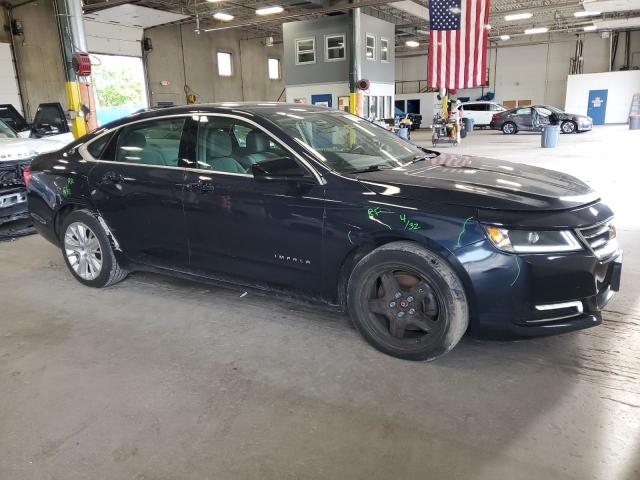 2G11Z5SL9F9137461 - 2015 CHEVROLET IMPALA LS BLUE photo 4