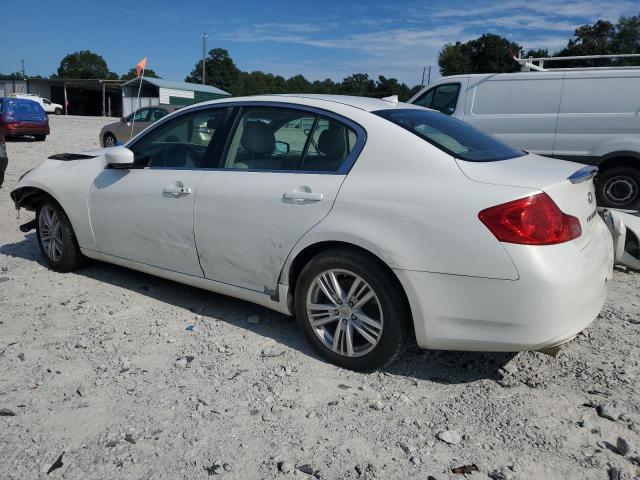 JN1DV6AP3BM601046 - 2011 INFINITI G25 BASE WHITE photo 2