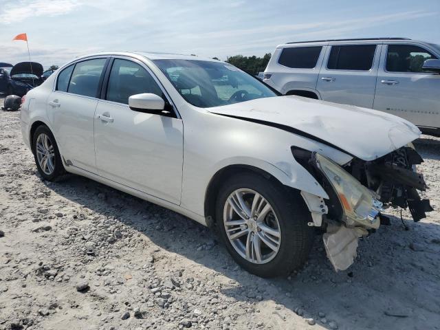 JN1DV6AP3BM601046 - 2011 INFINITI G25 BASE WHITE photo 4