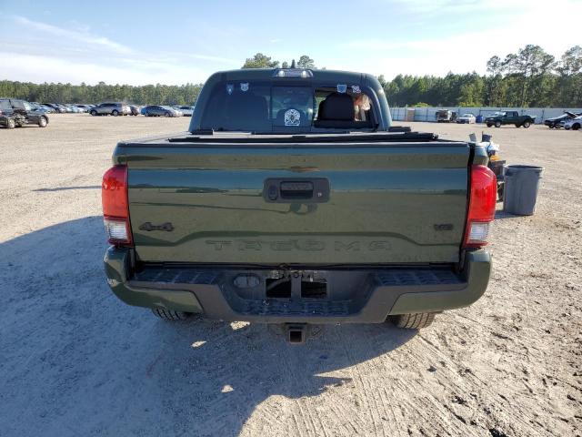 3TYCZ5AN5MT010704 - 2021 TOYOTA TACOMA DOUBLE CAB GREEN photo 6