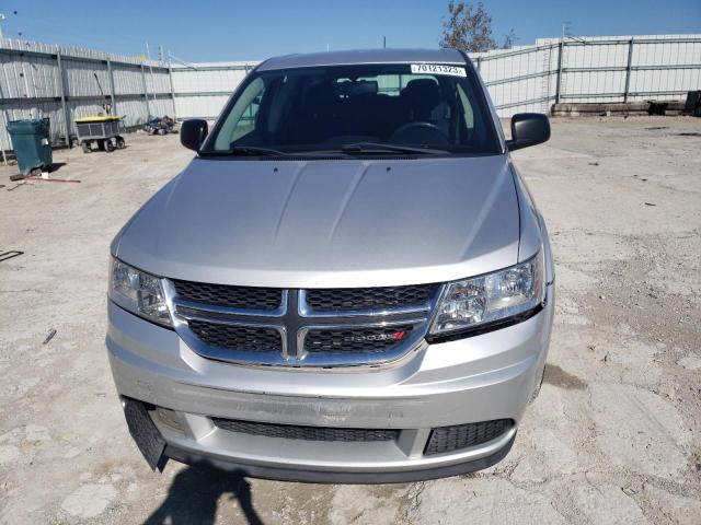 3C4PDCAB2ET132837 - 2014 DODGE JOURNEY SE SILVER photo 5