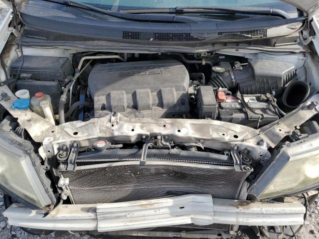 5FNRL5H92EB126884 - 2014 HONDA ODYSSEY TOURING WHITE photo 12