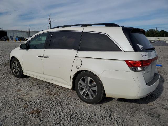 5FNRL5H92EB126884 - 2014 HONDA ODYSSEY TOURING WHITE photo 2
