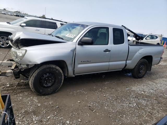 5TETX22N48Z495375 - 2008 TOYOTA TACOMA ACCESS CAB ვერცხლისფერი ფოტო 1