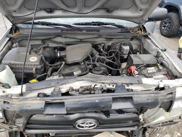 5TETX22N48Z495375 - 2008 TOYOTA TACOMA ACCESS CAB ვერცხლისფერი ფოტო 11