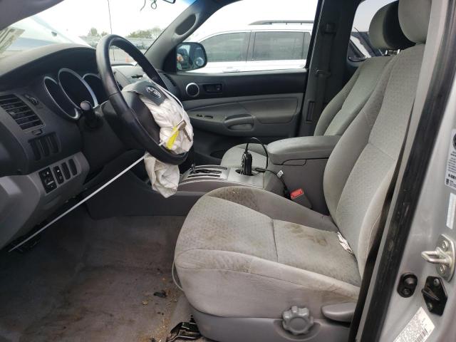 5TETX22N48Z495375 - 2008 TOYOTA TACOMA ACCESS CAB ვერცხლისფერი ფოტო 7