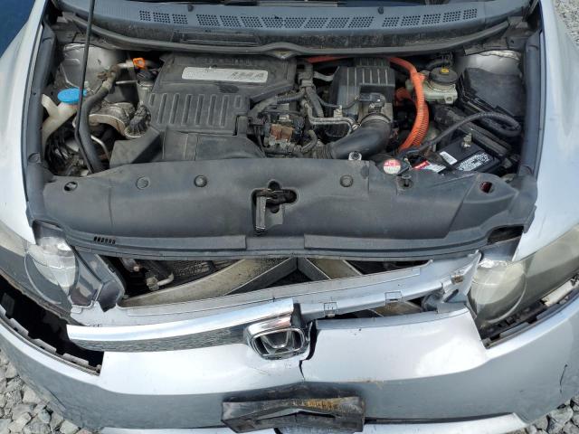JHMFA36236S024953 - 2006 HONDA CIVIC HYBRID SILVER photo 11