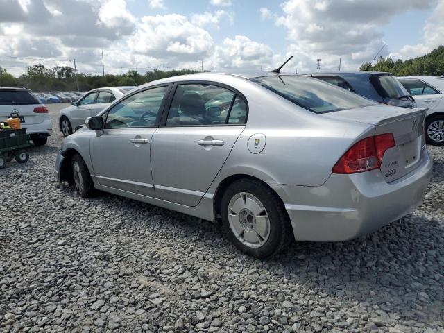 JHMFA36236S024953 - 2006 HONDA CIVIC HYBRID SILVER photo 2