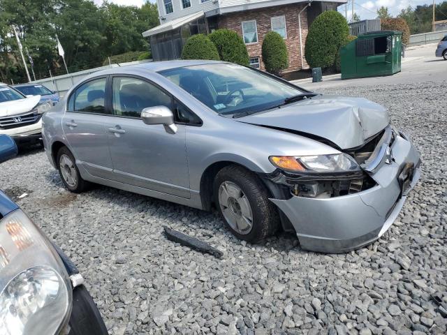 JHMFA36236S024953 - 2006 HONDA CIVIC HYBRID SILVER photo 4