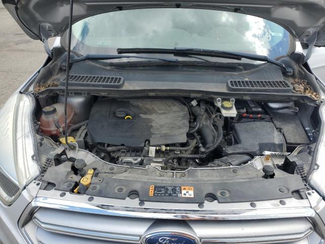 1FMCU9GD8HUB98468 - 2017 FORD ESCAPE SE SILVER photo 12