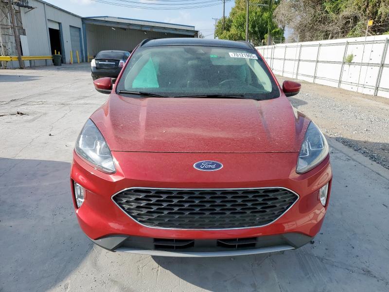 1FMCU0H67NUB94063 - 2022 FORD ESCAPE SEL RED photo 5