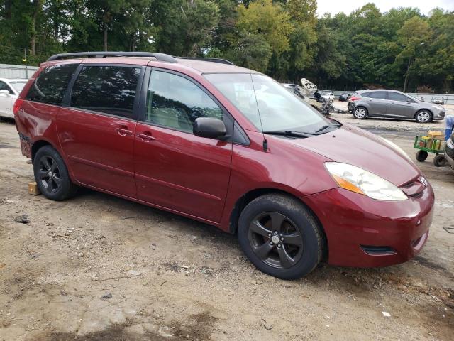 5TDZK23C38S186886 - 2008 TOYOTA SIENNA CE BURGUNDY photo 4