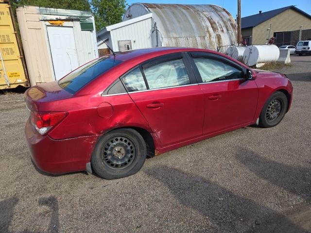 1G1PF5S90B7264859 - 2011 CHEVROLET CRUZE LT წითელი ფოტო 3