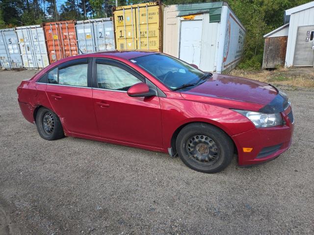 1G1PF5S90B7264859 - 2011 CHEVROLET CRUZE LT წითელი ფოტო 4