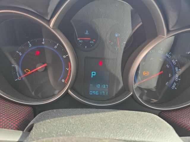 1G1PF5S90B7264859 - 2011 CHEVROLET CRUZE LT წითელი ფოტო 9