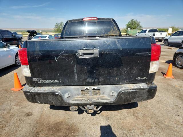 5TFUY5F16BX201130 - 2011 TOYOTA TUNDRA DOUBLE CAB SR5 BLACK photo 6