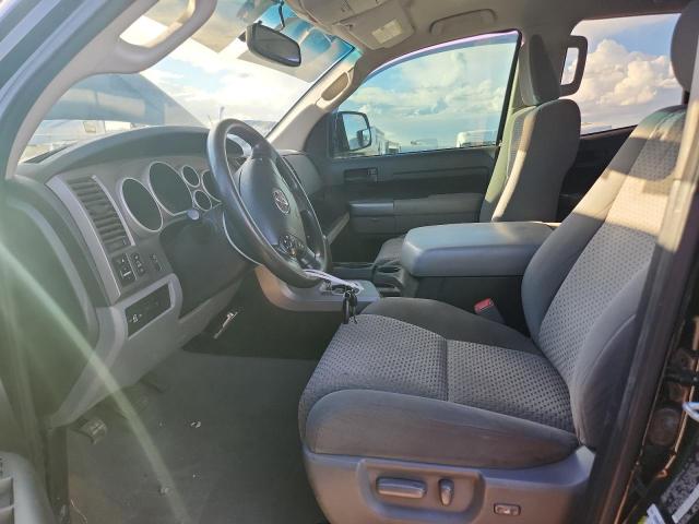 5TFUY5F16BX201130 - 2011 TOYOTA TUNDRA DOUBLE CAB SR5 BLACK photo 7