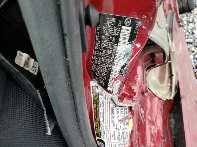 4T1BF1FK9HU636485 - 2017 TOYOTA CAMRY LE Qırmızı foto 12