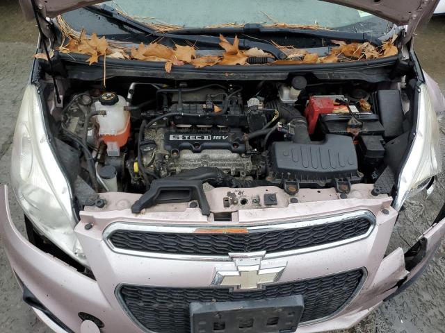 KL8CD6S97DC500377 - 2013 CHEVROLET SPARK 1LT PINK photo 11