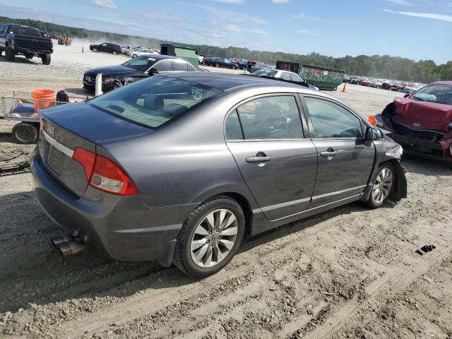 2HGFA1F82AH512061 - 2010 HONDA CIVIC EX GRAY photo 3