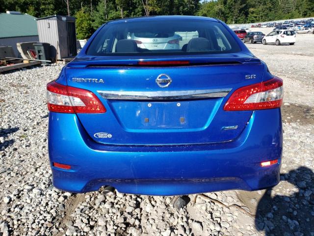 3N1AB7AP7DL682812 - 2013 NISSAN SENTRA S BLUE photo 6