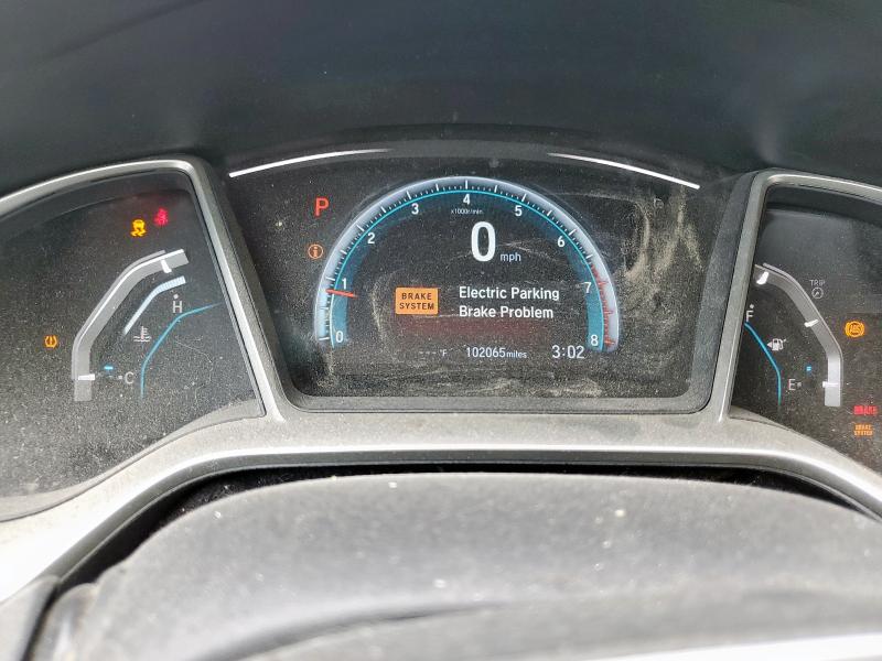 19XFC2F78GE061180 - 2016 HONDA CIVIC EX SILVER photo 9