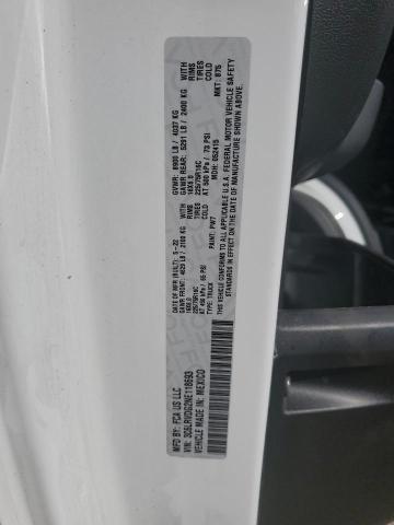 3C6LRVDG2NE118693 - 2022 RAM PROMASTER 2500 HIGH თეთრი ფოტო 13