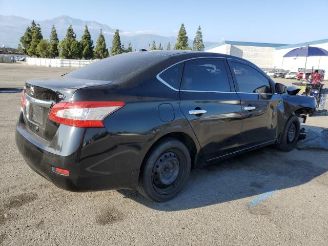 3N1AB7AP4FY284060 - 2015 NISSAN SENTRA S BLACK photo 3