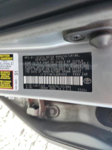 4T1C11AK1LU894602 - 2020 TOYOTA CAMRY LE SILVER photo 12