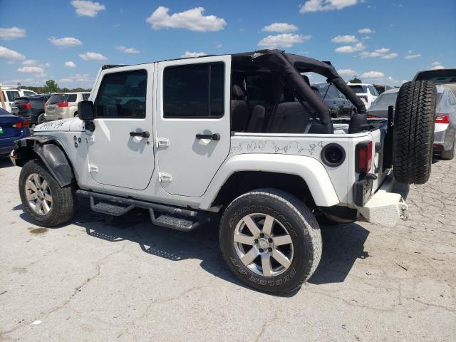 1C4BJWEG7GL202194 - 2016 JEEP WRANGLER UNLIMITED SAHARA WHITE photo 2