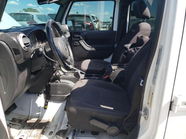 1C4BJWEG7GL202194 - 2016 JEEP WRANGLER UNLIMITED SAHARA WHITE photo 7