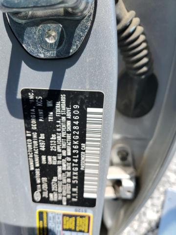 5XXGT4L36KG284609 - 2019 KIA OPTIMA LX ვერცხლისფერი ფოტო 12