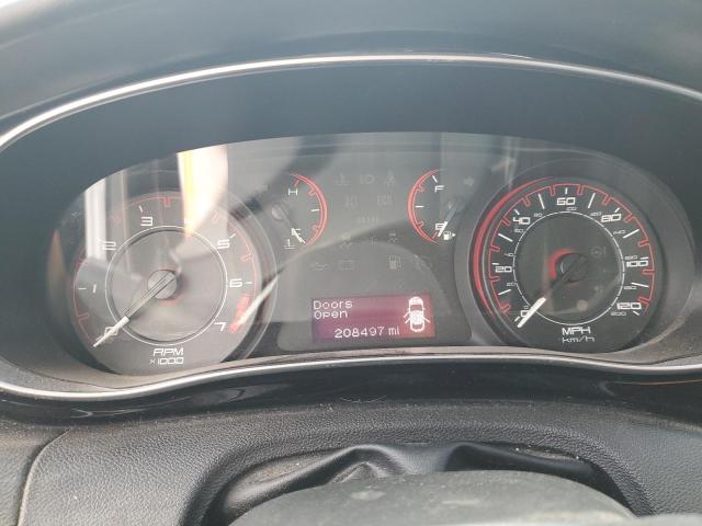 1C3CDFBA4DD333492 - 2013 DODGE DART SXT შავი ფოტო 9
