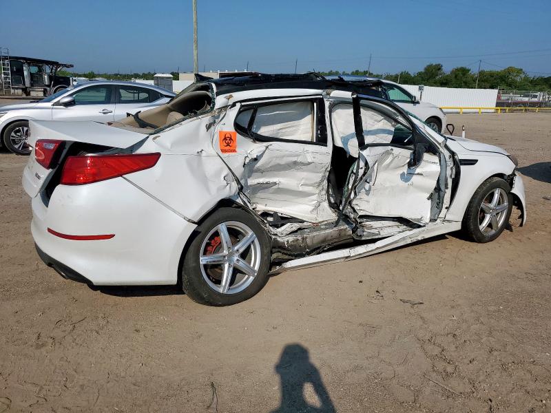 5XXGN4A74FG493403 - 2015 KIA OPTIMA EX WHITE photo 3