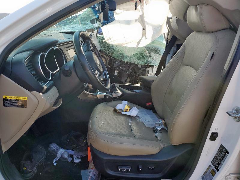 5XXGN4A74FG493403 - 2015 KIA OPTIMA EX WHITE photo 7