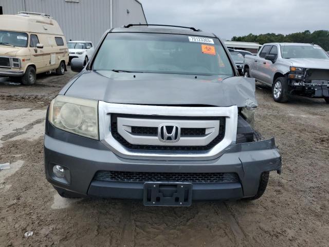 5FNYF3H92BB035763 - 2011 HONDA PILOT TOURING GRAY photo 5