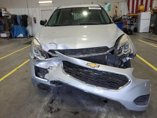 2GNALBEK6H1582940 - 2017 CHEVROLET EQUINOX LS SILVER photo 5